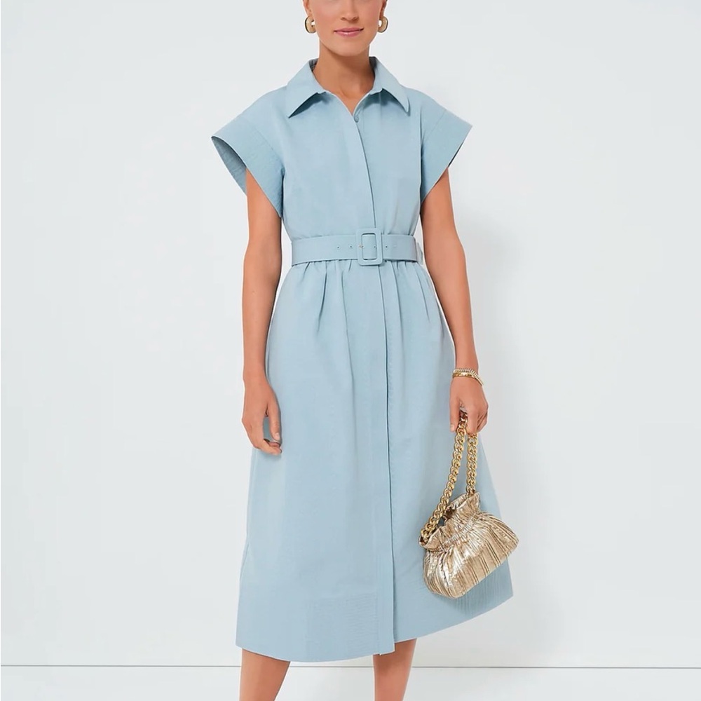 Tuckernuck Slate Blue Chloe Dress